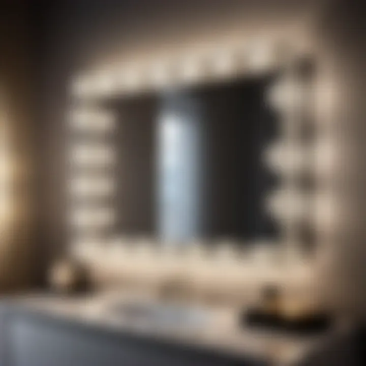 Elegant Crystal Embellished Bling Vanity Light