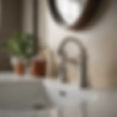 Elegant design of American Standard 3-hole bathroom faucet