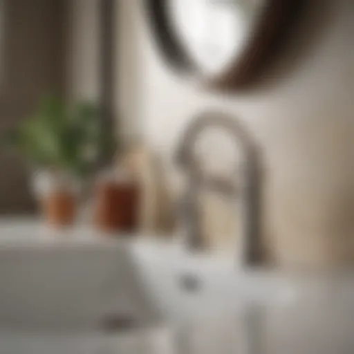 Elegant design of American Standard 3-hole bathroom faucet