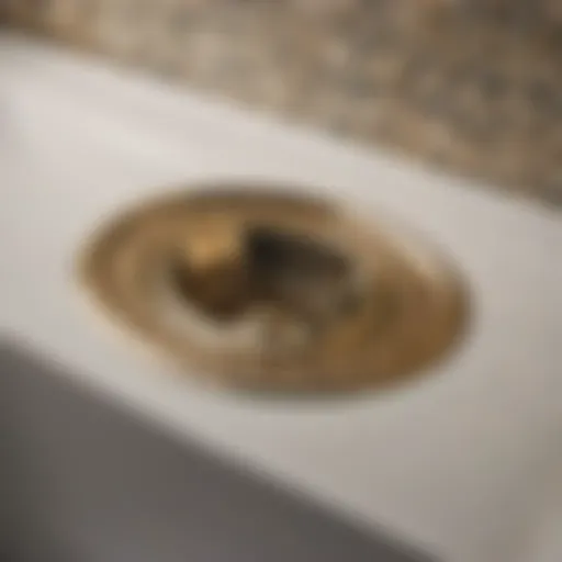 Elegant design bath drain fitting