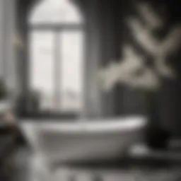 Elegant Flora in Monochrome