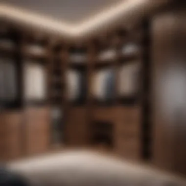 Sophisticated Wood Closet Design