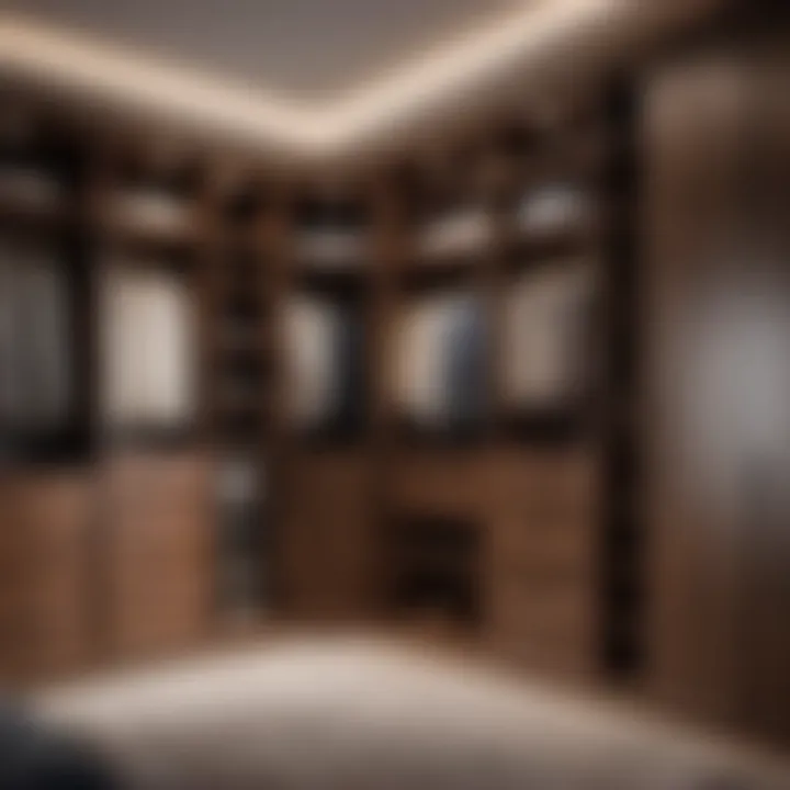 Sophisticated Wood Closet Design