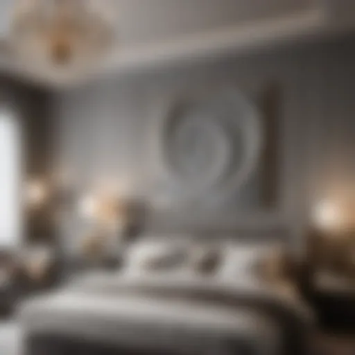 Elegant Gray Swirls