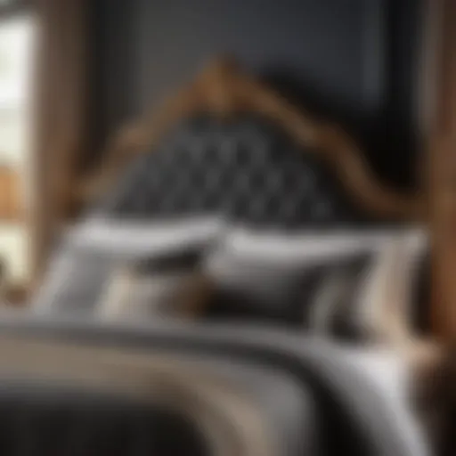 Elegant Headboard of Coal Creek Bedroom Set