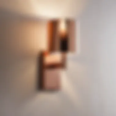 Sleek Copper Wall Sconce