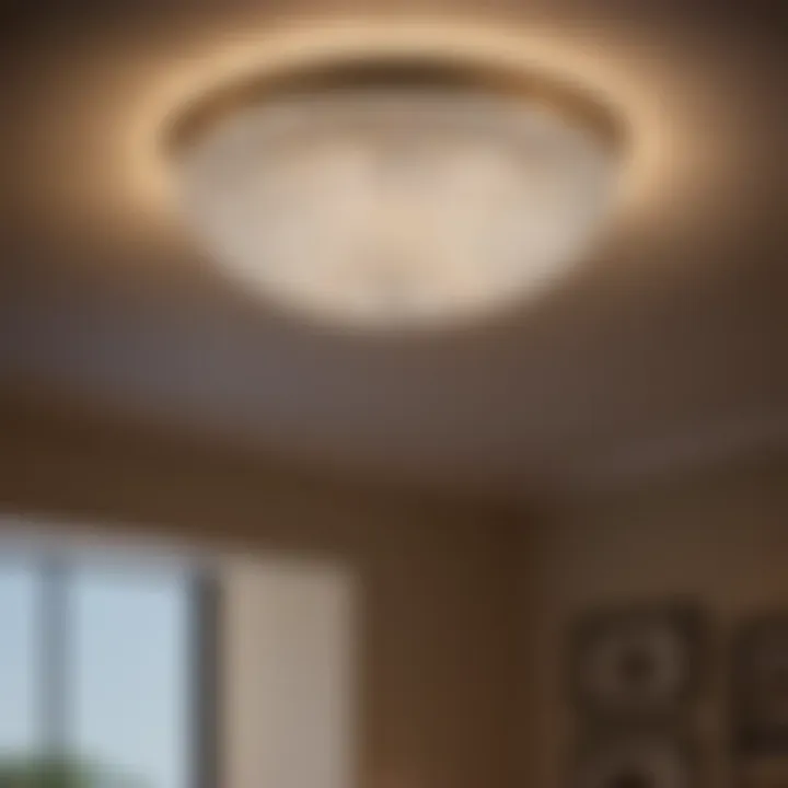 Sleek and Stylish Flush Mount Ceiling Light