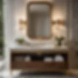 Elegant Kallista Vanity with Marble Countertop