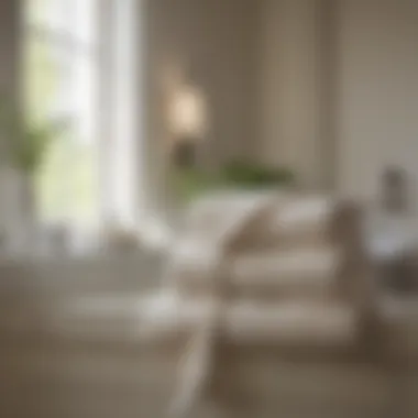 Elegant Linden Street Bath Towel in Ivory