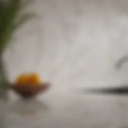 Elegant Marble Backsplash Reflecting Light