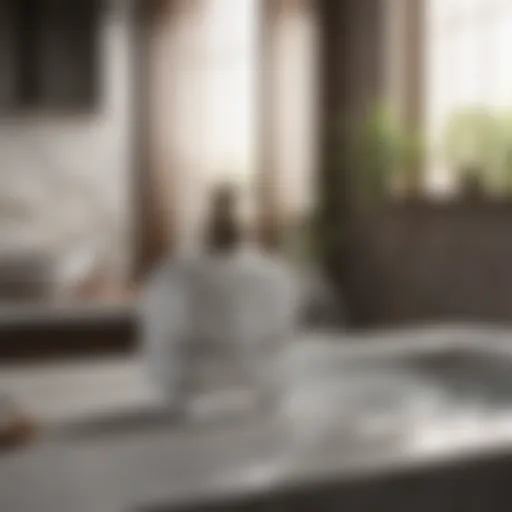 Elegant Marble Bath Accessories