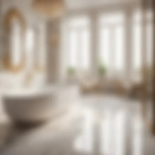 Elegant Marble Bathroom Tiles