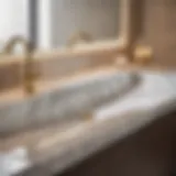 Elegant Marble Countertop Sink