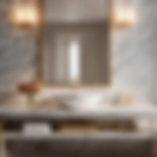 Elegant Marble Vanity Elegant marble wholesale bathroom vanity with sink