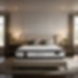 Elegant Mattress Display at Exclusive Showroom in Tulsa