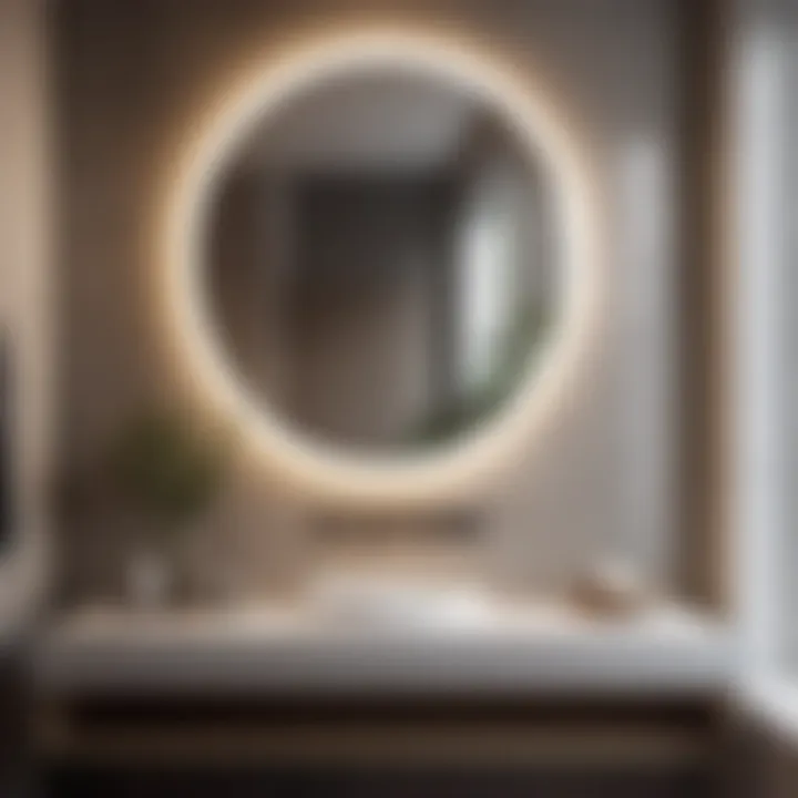 Simplicity in Design Elegant and Minimalist Bathroom Vanity Mirror