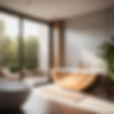 Elegance with Natural Light Bathtub Elegant mobile home corner bathtub with natural light streaming in