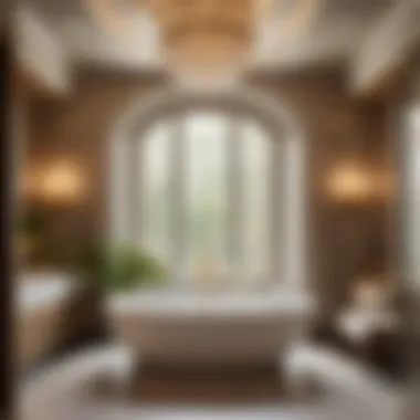 Luxurious Spa-inspired Bath Alcove Luxurious Spa-inspired Bath Alcove