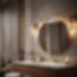Exquisite Swing Arm Bathroom Light Fixture in Modern Setting