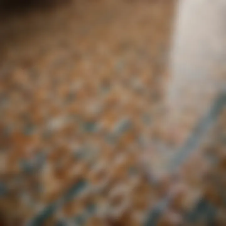 Tuscan Bathroom Mosaic Tile Floor Pattern