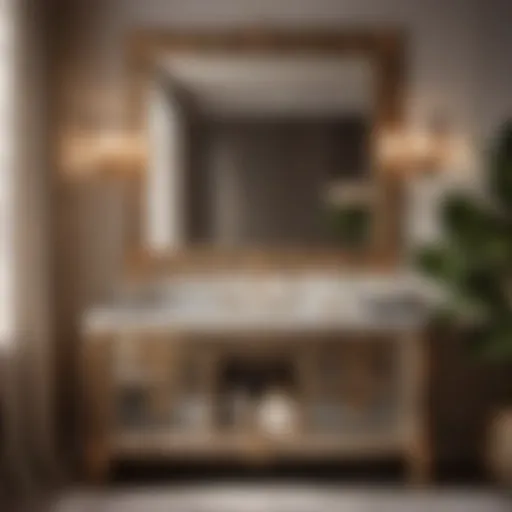 Elegant Vanity with Exquisite Detailing