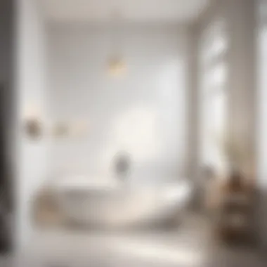 Minimalist Chic Elegant White Bathroom Tile Designs - Minimalist Chic