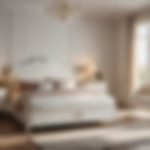 Elegant White Bedroom Furniture Set