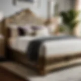 Bed Frame Masterpiece Elegantly Crafted Bed Frame by Kelly Clarkson
