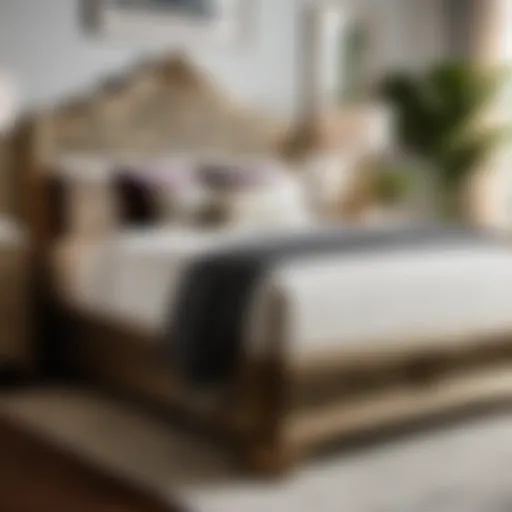 Bed Frame Masterpiece Elegantly Crafted Bed Frame by Kelly Clarkson