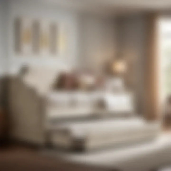 Elegantly Designed Trundle Bed Elegantly designed twin size trundle bed