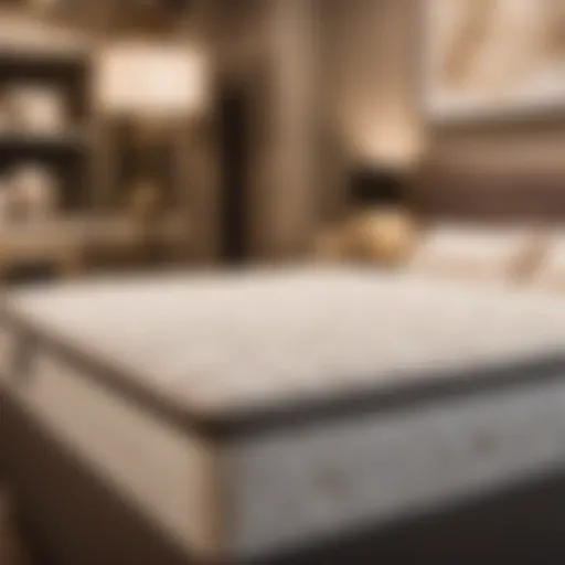 Elegantly Displayed Mattress in Bellevue Store