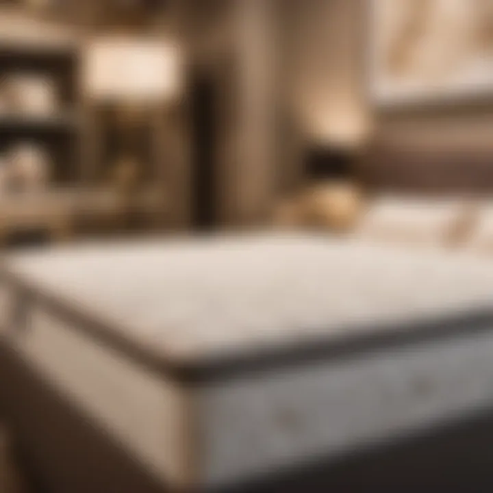 Elegantly Displayed Mattress in Bellevue Store