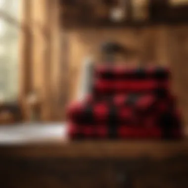 Luxurious Buffalo Plaid Towel Set