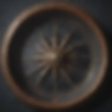 Nautical compass wall art