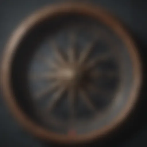 Nautical compass wall art