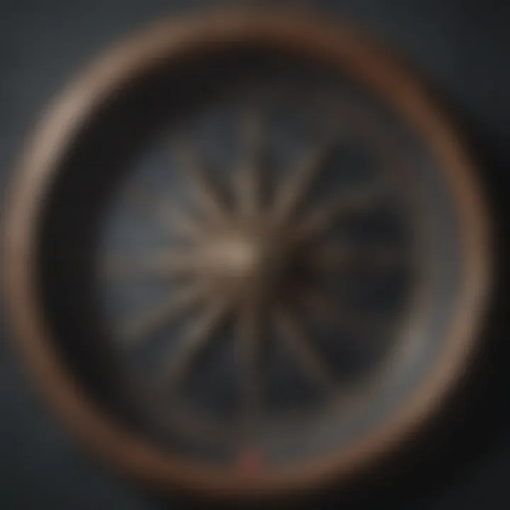 Nautical compass wall art