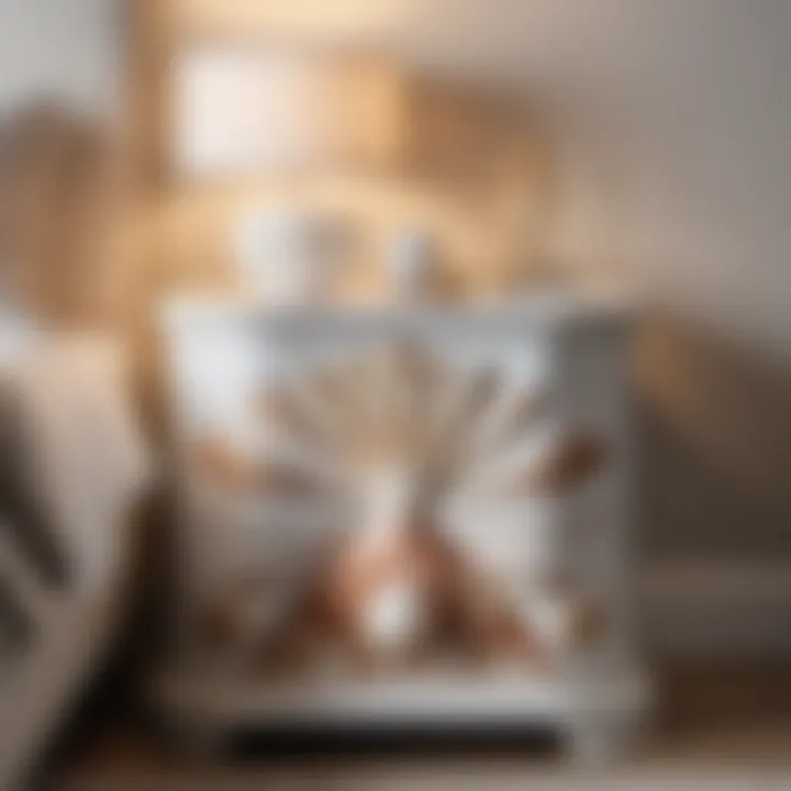 Seashell Nightstand Seashell-Inspired Nightstand for Beachy Bedroom Set
