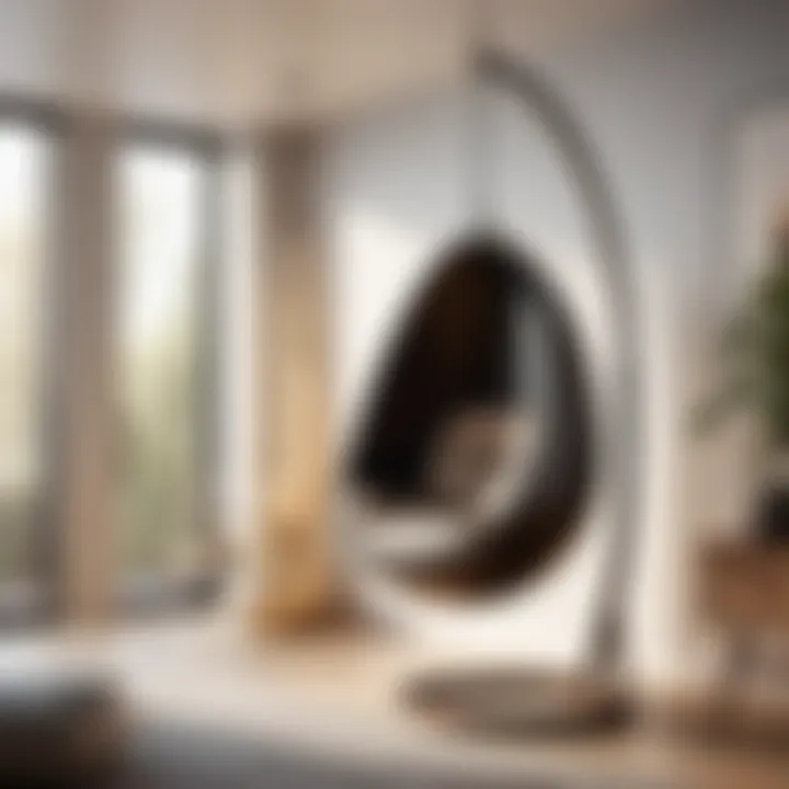 Sleek and Stylish Hanging Seat Design Sleek and Stylish Hanging Seat Design
