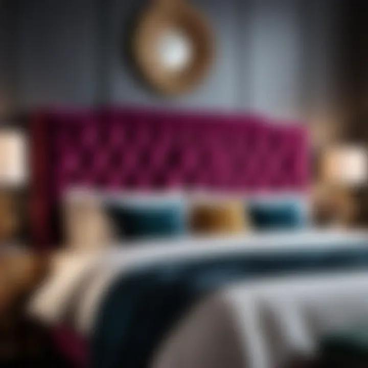 Luxurious Velvet Headboard