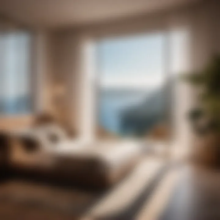 Breathtaking Room Vista Scenic Window View in Guest Room