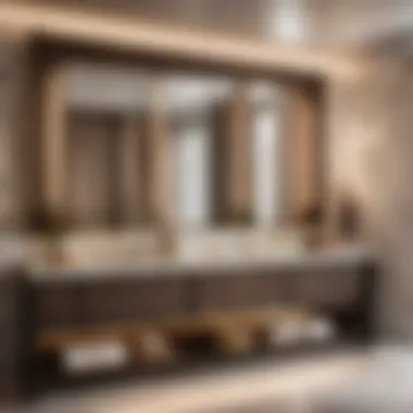 Opulent Bathroom Vanity with Dual Sink Feature