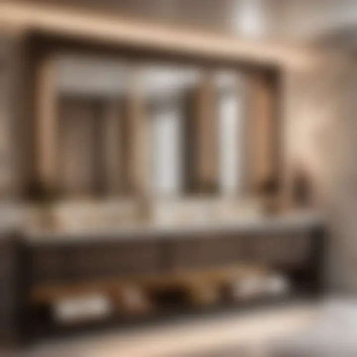 Opulent Bathroom Vanity with Dual Sink Feature
