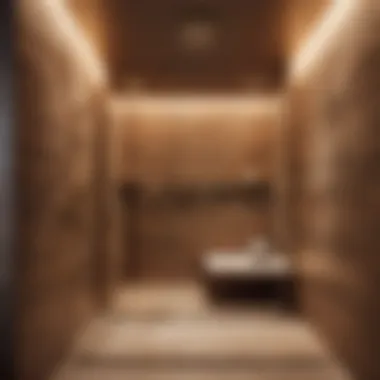 Luxurious Spa Shower Experience in Small Bathroom