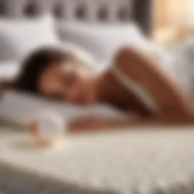 Elevated sleep quality with egg crate gel mattress topper