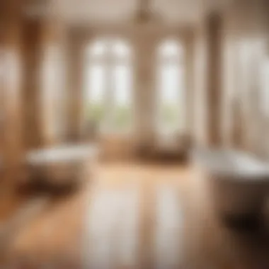 Professional cleaning techniques for bathroom tiles
