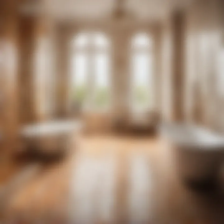 Professional cleaning techniques for bathroom tiles