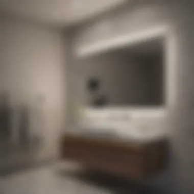 Minimalist Floating Vanity Design