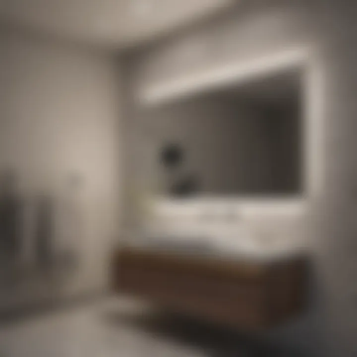 Minimalist Floating Vanity Design