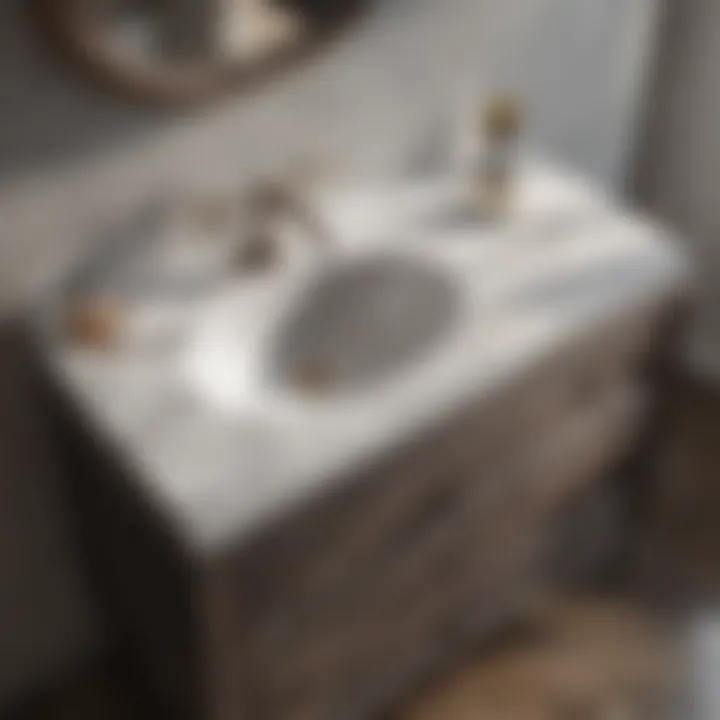 Luxurious Marble Vanity Top