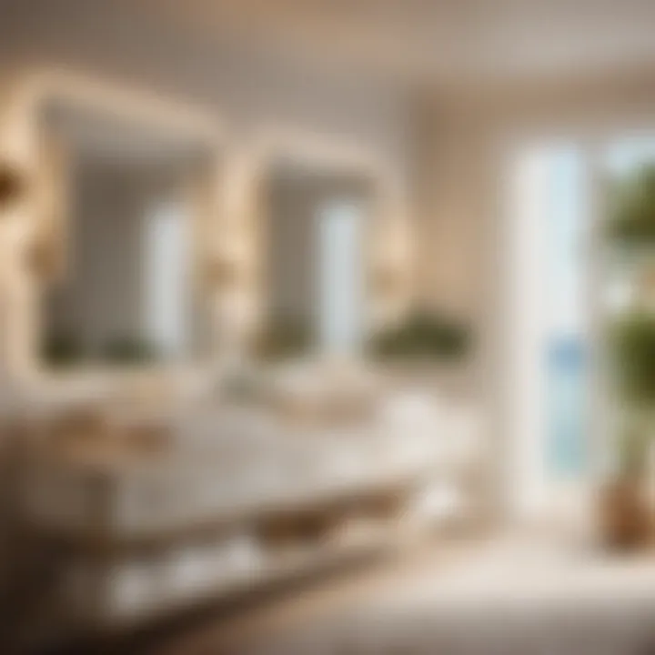 Luxurious Beach House Bathroom Vanity Set